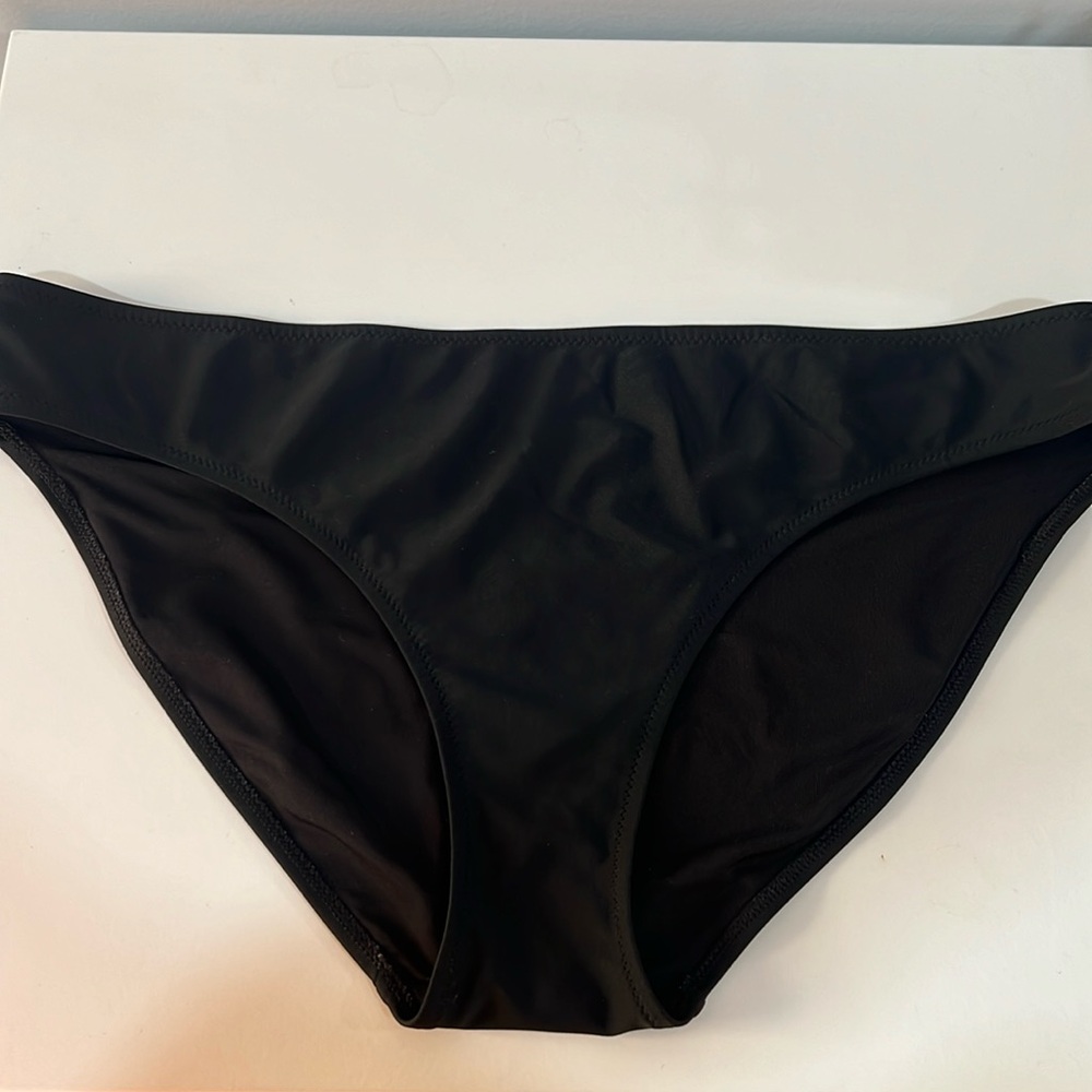Black bikini bottom